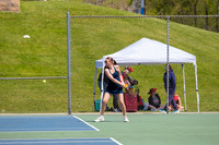 051126 Girls Varsity Tennis - DeWitt Tri